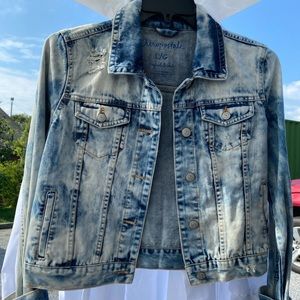 Aeropostale blue jeans jacket.